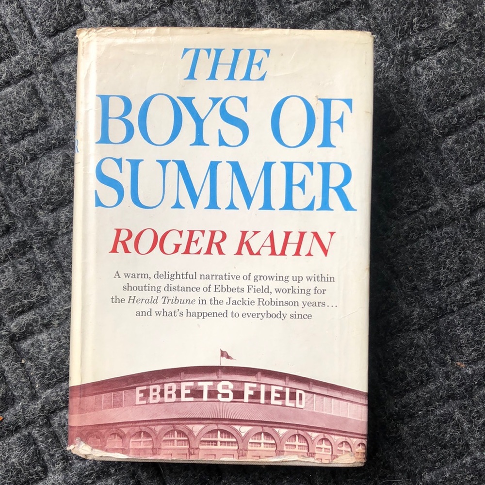 First Edition The Boys of Summer Hardcover Book 1971 Baseball